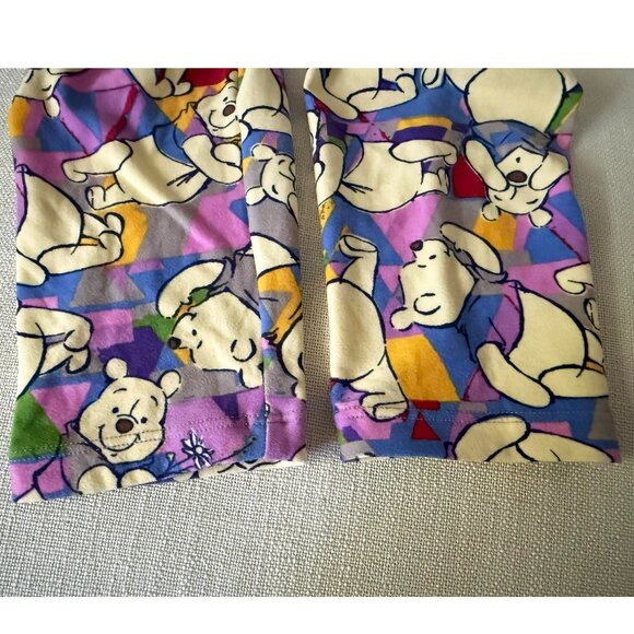 OS Winnie the Pooh LULAROE leggings buttery soft Disney bear colorful One Size - Picture 4 of 7
